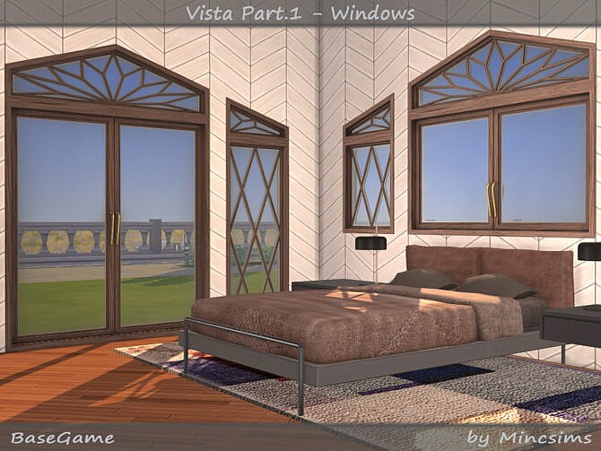 Sims 4 Vista Set Part.1 Windows by Mincsims at TSR