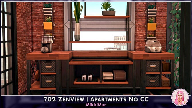 Sims 4 702 ZenView Apartments at MikkiMur