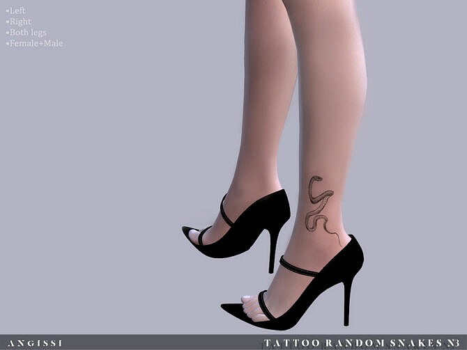 Sims 4 Tattoo Random Snakes n3 by ANGISSI at TSR