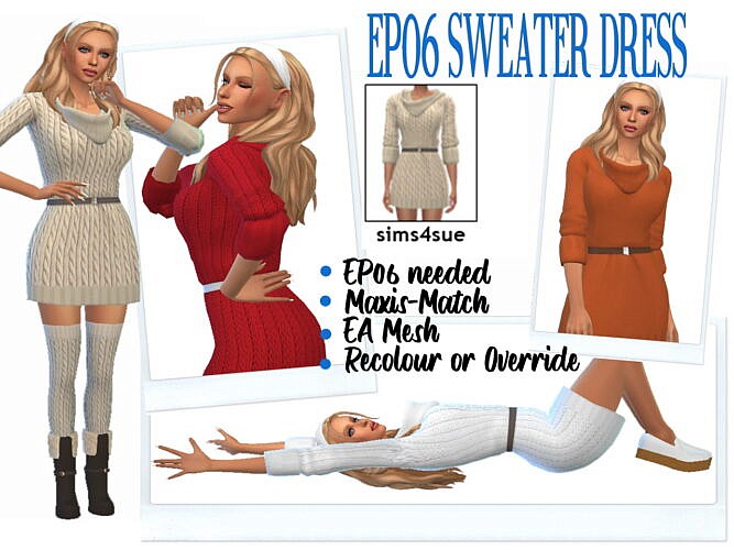 Ep06 Sweater Dress