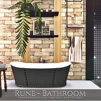 Rune Bathroom By Rirann