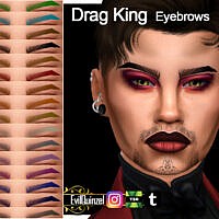 Drag King Eyebrows By Evilquinzel