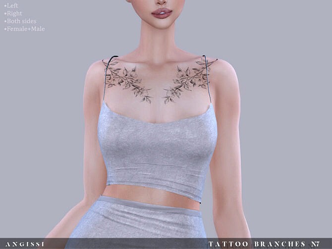 Sims 4 Tattoo Branches n7 by ANGISSI at TSR