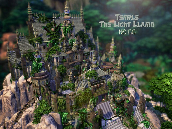 Temple The Light Llama By Virtualfairytales