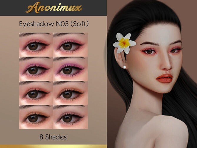 Sims 4 Eyeshadow N05 (Soft) by Anonimux Simmer at TSR