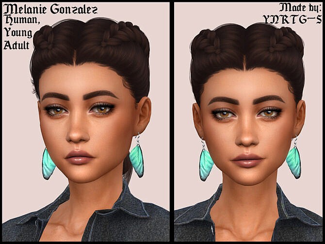 Sims 4 Melanie Gonzalez by YNRTG S at TSR