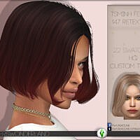 Tsminh 147 Hair Retexture By Playerswonderland