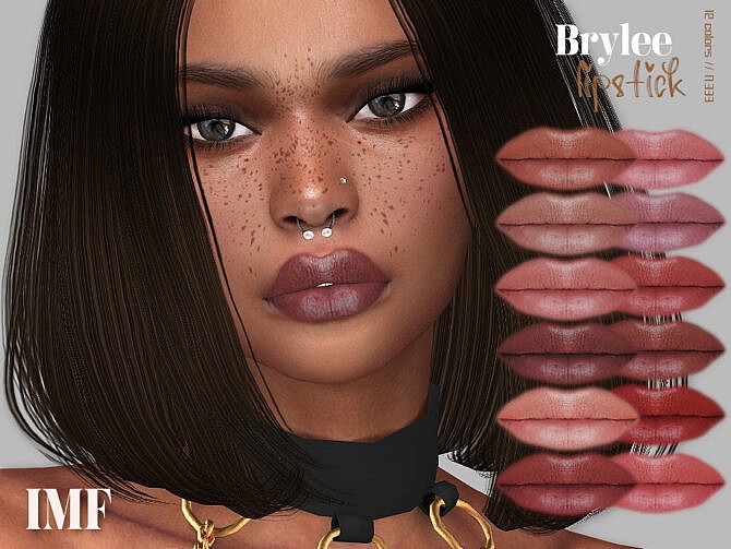 Sims 4 IMF Brylee Lipstick N.333 by IzzieMcFire at TSR