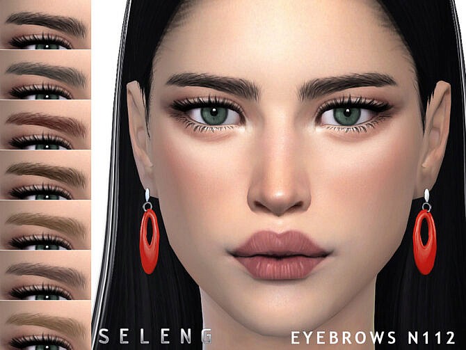 Sims 4 Eyebrows N112 by Seleng at TSR