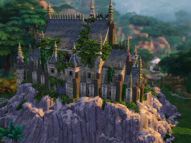 Sims 4 Temple The Light LLama by VirtualFairytales at TSR