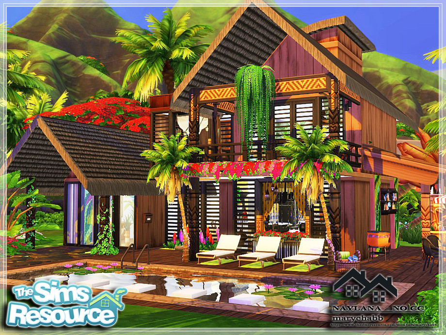 NAYLANA house by marychabb at TSR » Sims 4 Updates