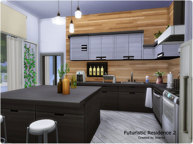 Sims 4 Futuristic Residence 2 by jolanta at TSR