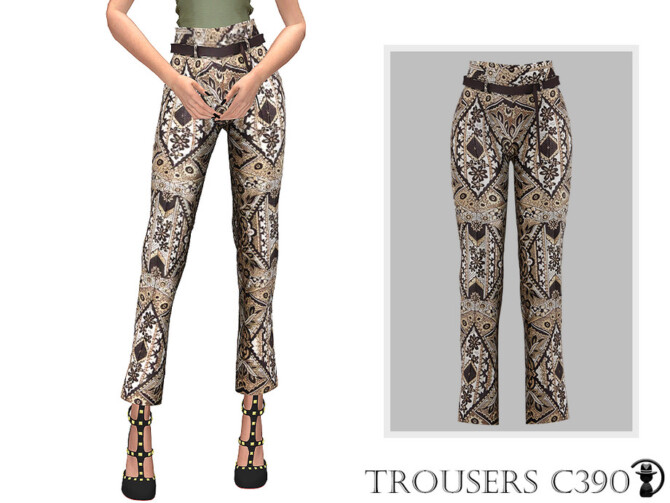Sims 4 Trousers C390 by turksimmer at TSR