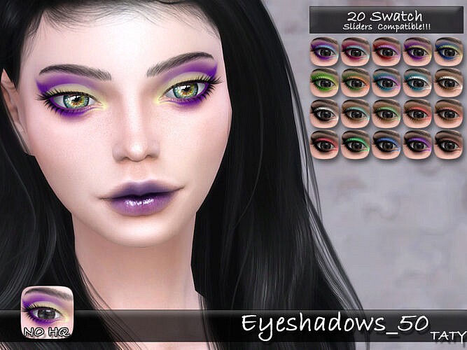 Eyeshadows 50 By Tatygagg