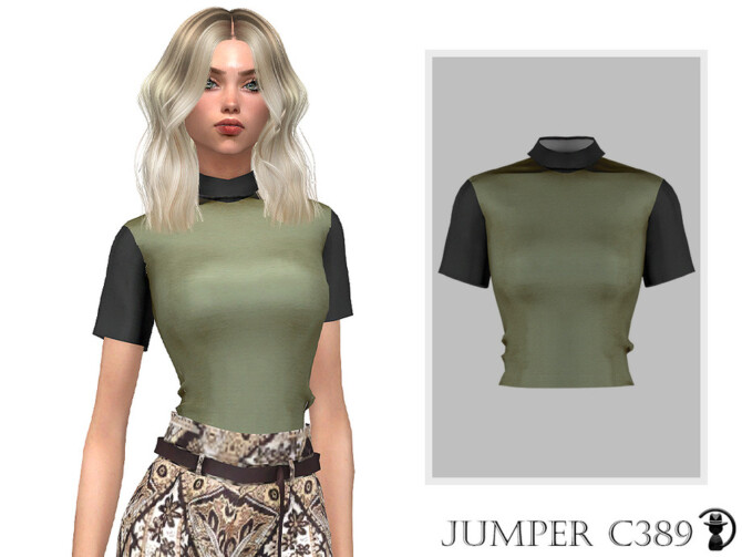 Sims 4 Jumper C389 by turksimmer at TSR