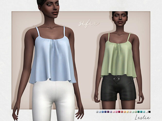 Leslie Top By Sifix