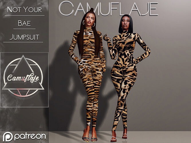 Not Your Bae Jumpsuit By Camuflaje