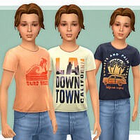 T-shirt Collection For Boys P20 By Lillka