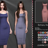 Lmcs Brittany Dress By Lisaminicatsims