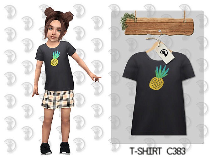 Sims 4 T shirt C383 by turksimmer at TSR
