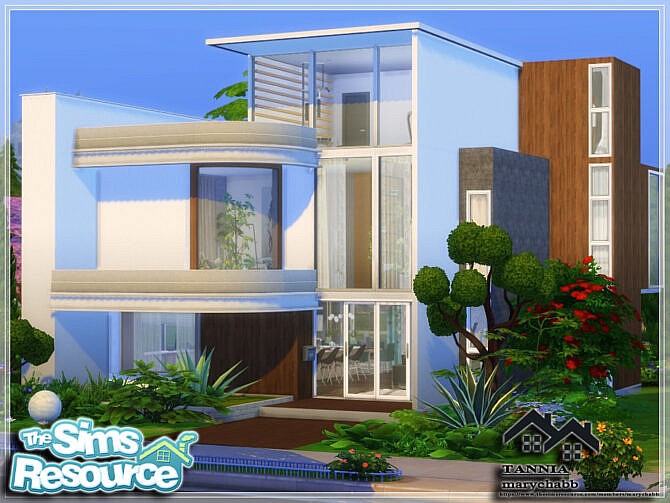 Sims 4 TANNIA home by marychabb at TSR