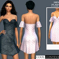 Party Dress By Sims2fanbg