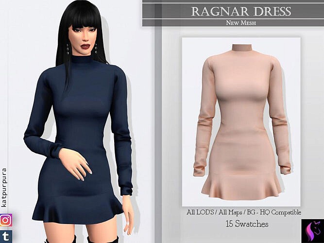 Ragnar Dress By Katpurpura