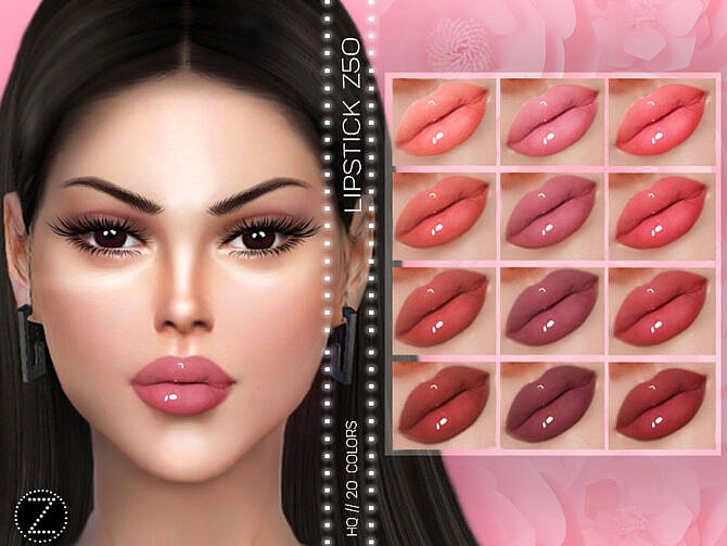 Sims 4 LIPSTICK Z50 by ZENX at TSR