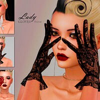 Lady Gloves By Suzue