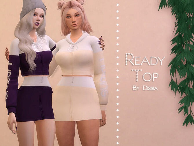 Sims 4 Ready Top by Dissia at TSR
