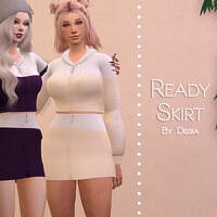 Ready Skirt By Dissia