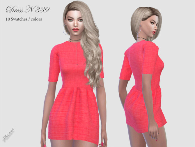 Sims 4 DRESS N 339 by pizazz at TSR