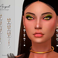 Angel Earrings By Suzue