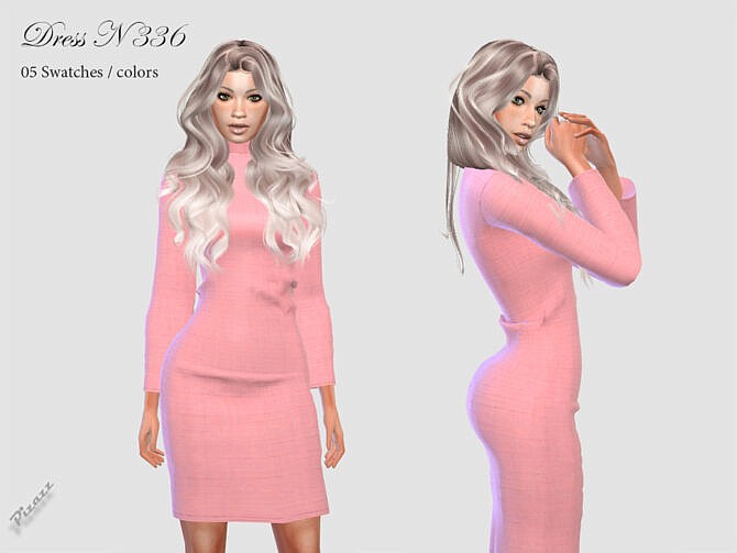 Sims 4 DRESS N 336 by pizazz at TSR