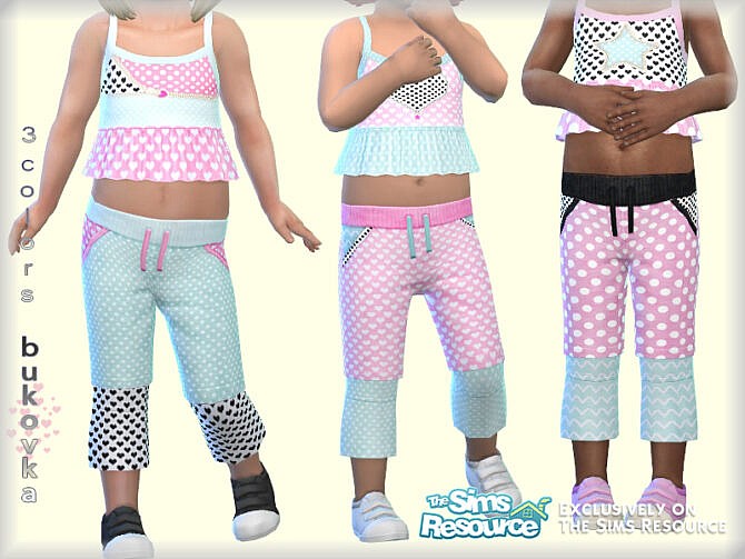 Sims 4 Pants LOL 2 by bukovka at TSR
