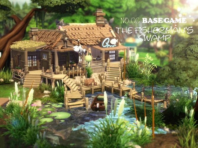 Sims 4 The Fishermans swamp by VirtualFairytales at TSR