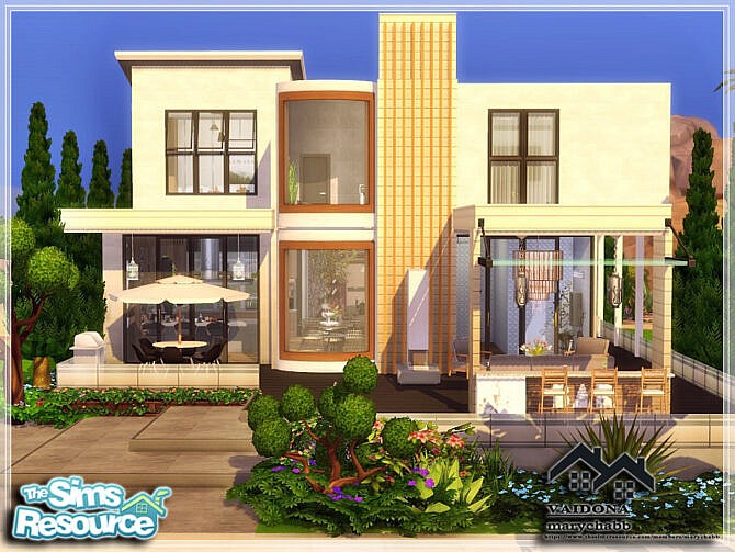 Sims 4 VAIDONA house by marychabb at TSR