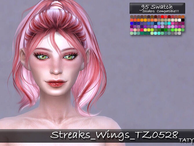 Sims 4 Streaks Wings TZ0528 by tatygagg at TSR