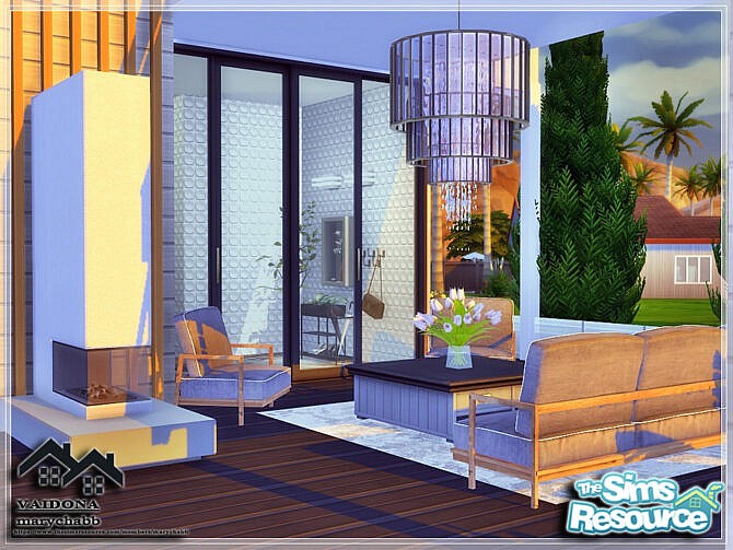 Sims 4 VAIDONA house by marychabb at TSR