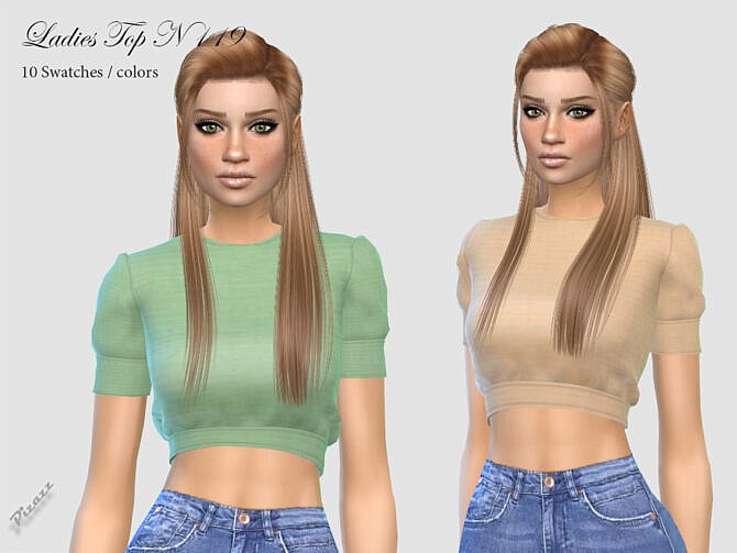 Sims 4 Ladies Top N 119 by pizazz at TSR