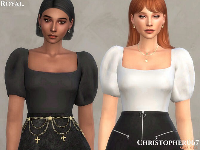 Sims 4 Royal Bodysuit by Christopher067 at TSR