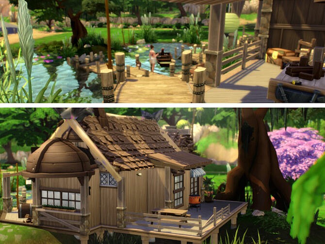 Sims 4 The Fishermans swamp by VirtualFairytales at TSR