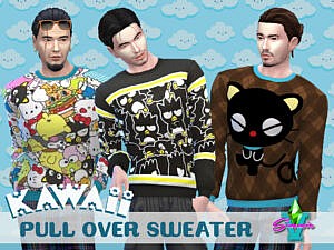 Kawaii Pullover 2 By Simmiev