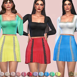 Mabel Tee by Sentate at TSR » Sims 4 Updates