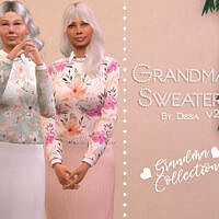 Grandma Sweater V2 By Dissia