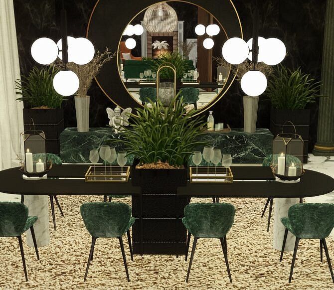 Sims 4 Milan Apartment at Lily Sims