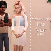 Accessory Kids Vest By Dissia