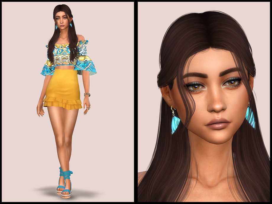 Melanie Gonzalez by YNRTG-S at TSR » Sims 4 Updates