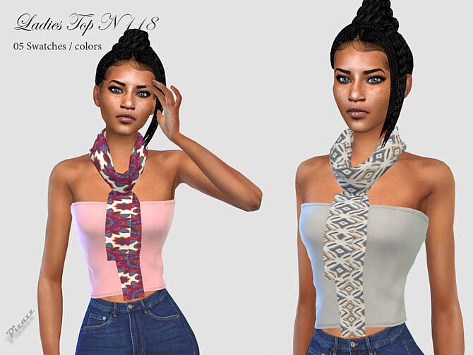 Sims 4 Ladies Top N 118 by pizazz at TSR