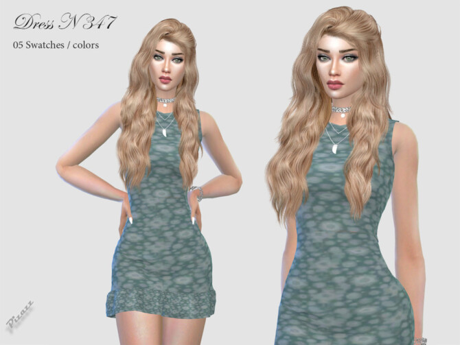 Sims 4 DRESS N 347 by pizazz at TSR